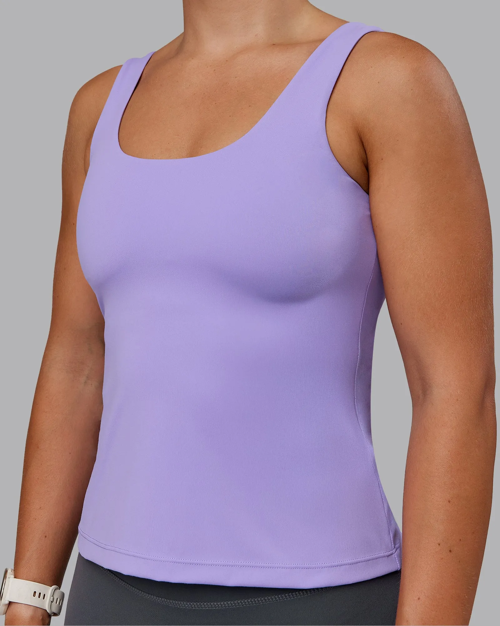 Staple Active Shelf Bra Tank - Violet Ray sold by LSKD product image thumbnail 4