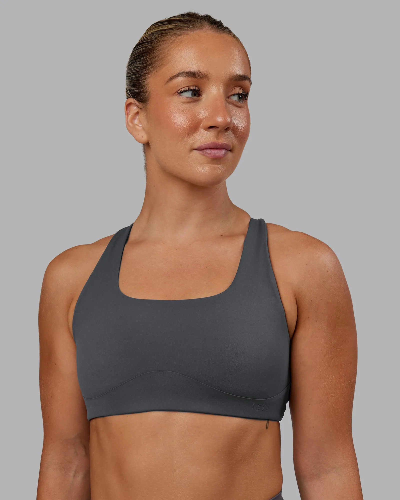 Aspire Sports Bra - Dark Storm sold by LSKD product image thumbnail 2