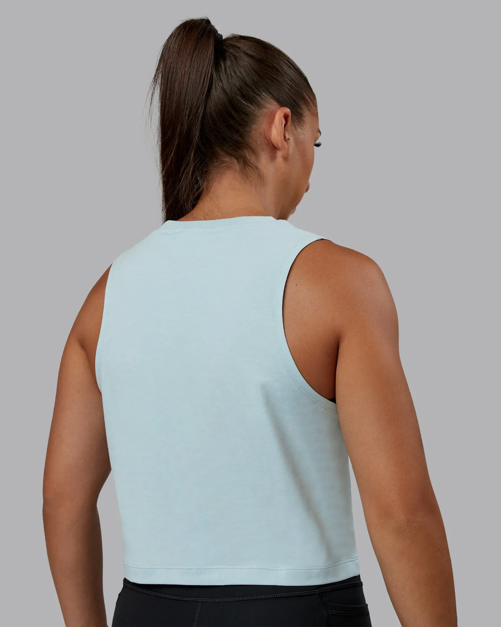 Go-To FLXCotton Tank - Skyride-White sold by LSKD product image thumbnail 4