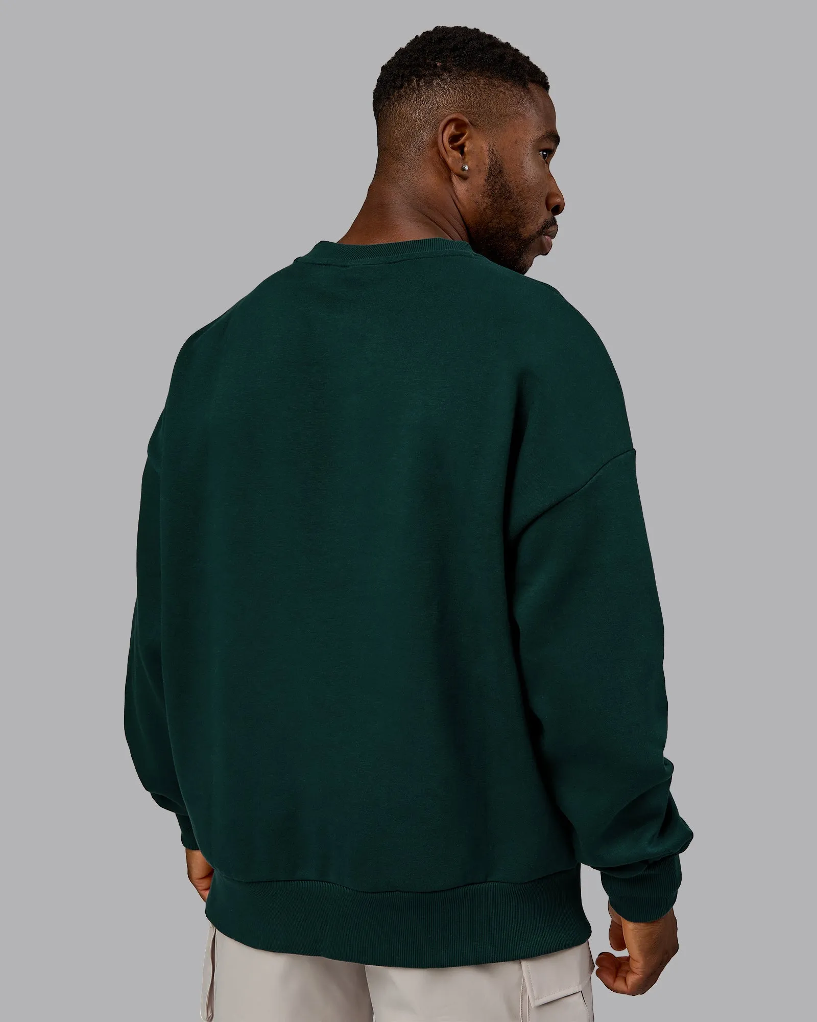 MVP Oversized Sweater - Dark Moss sold by LSKD product image thumbnail 4