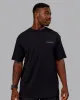 Better Every Day FLXCotton Tee Oversize - Black-White sold by LSKD
