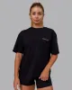 Better Every Day FLXCotton Tee Oversize - Black-White sold by LSKD