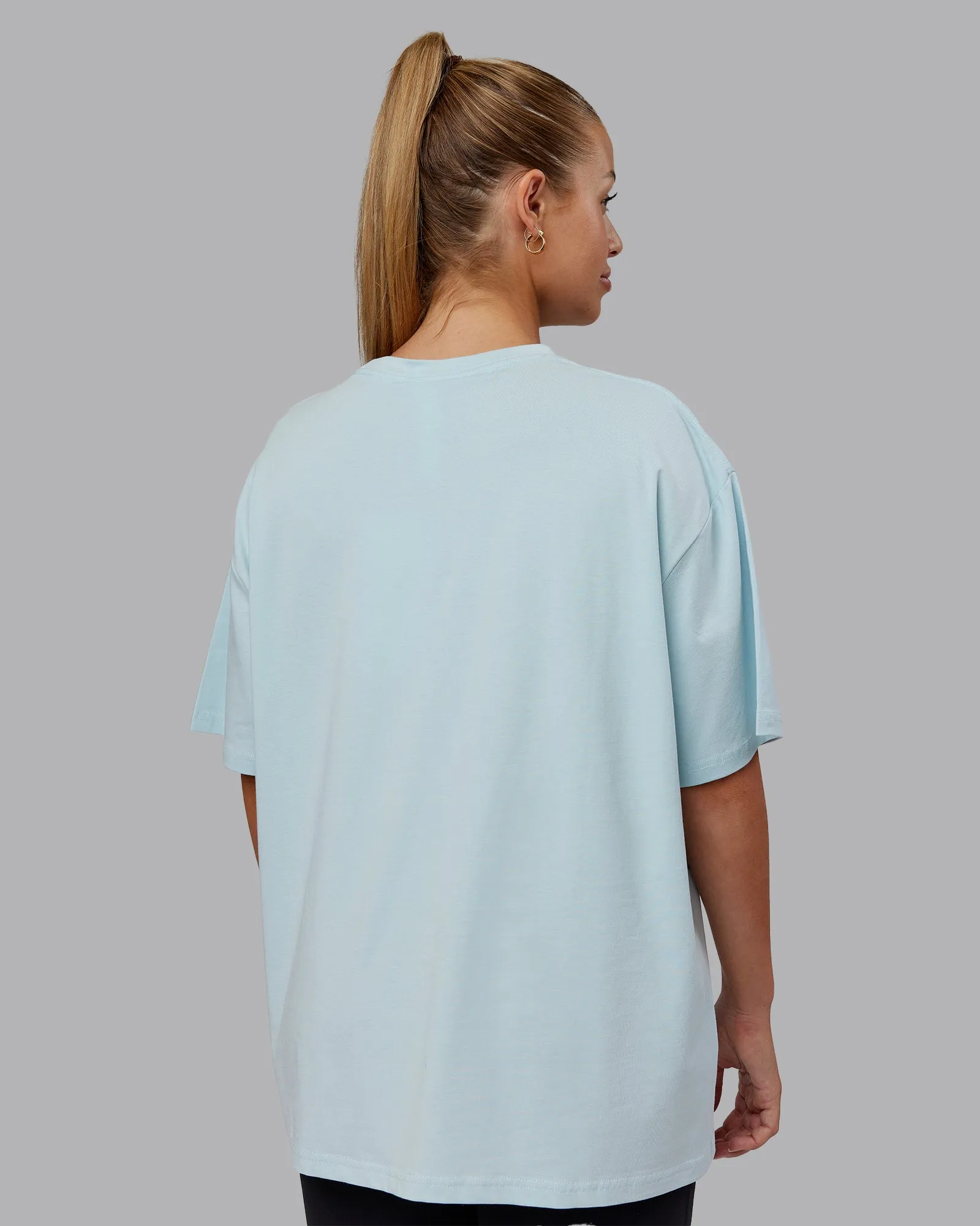Go-To FLXCotton Oversized Tee - Skyride-White sold by LSKD product image thumbnail 4