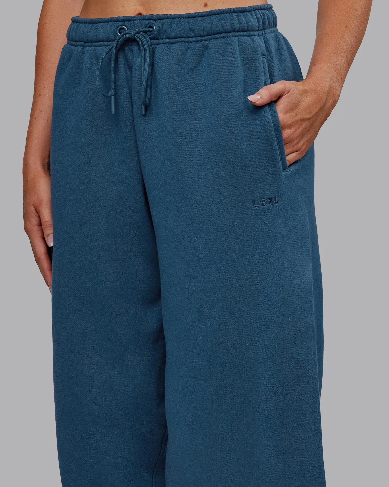 MVP Oversized Slouchy Fit Track Pant - Indigo sold by LSKD product image thumbnail 3
