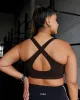 Stamina Sports Bra - Dark Walnut sold by LSKD