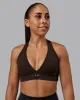 Stamina Sports Bra - Dark Walnut sold by LSKD