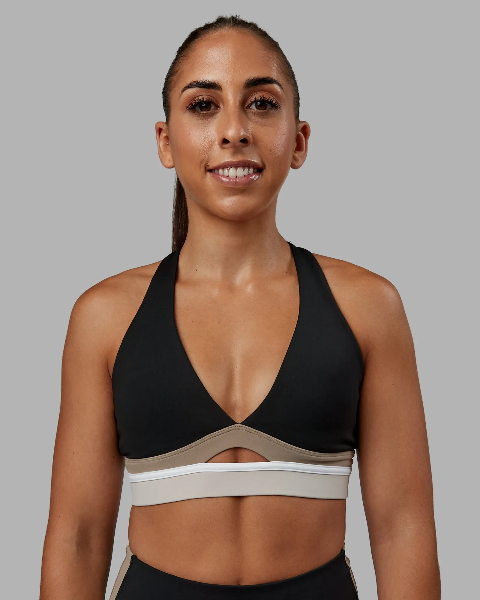 Revitalise Sports Bra - Black-Multi sold by LSKD product image thumbnail 4