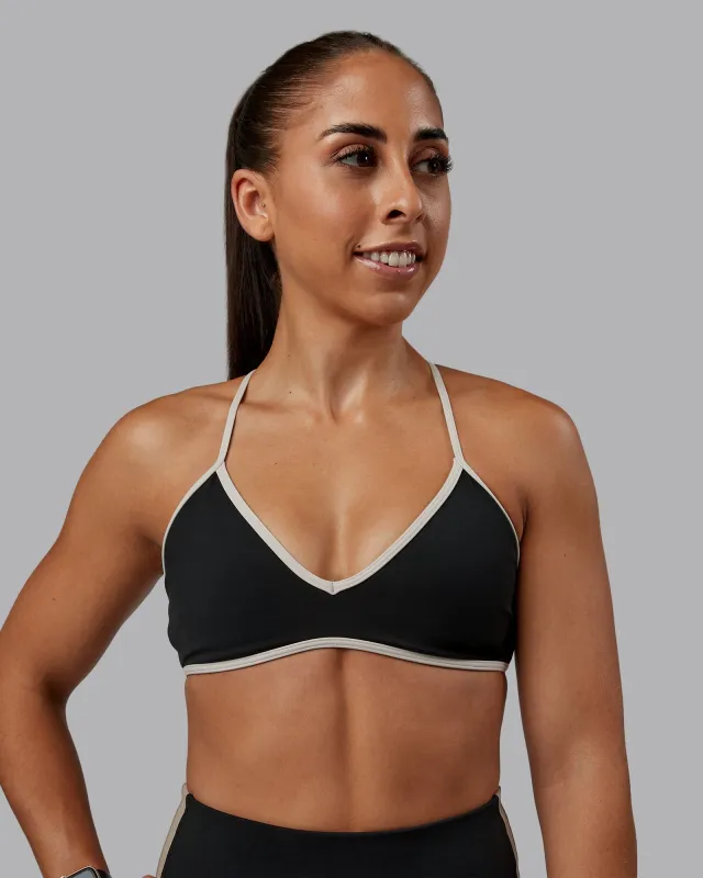 Ambience Sports Bra - Black-Multi sold by LSKD