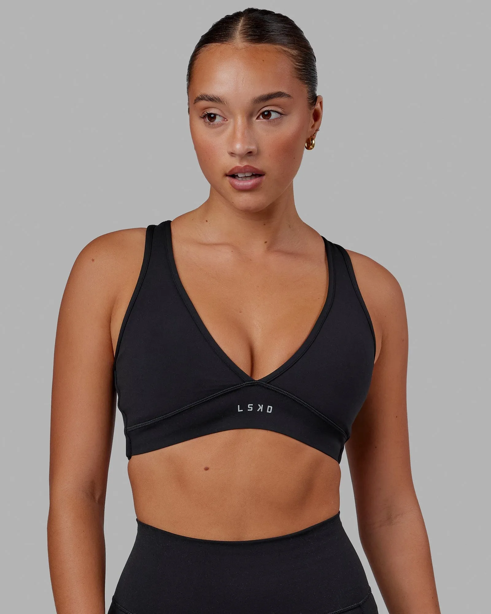Stamina Sports Bra - Black sold by LSKD