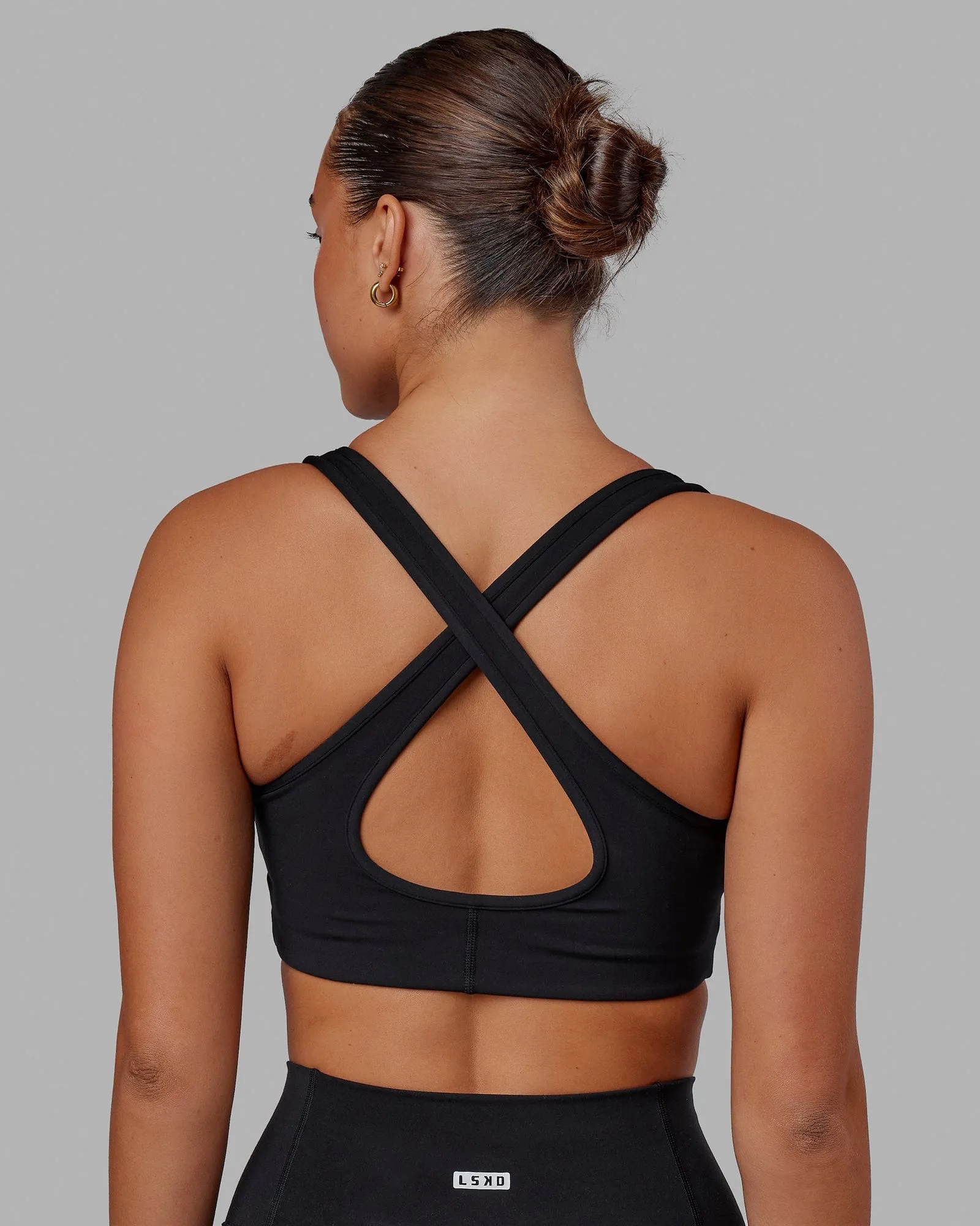 Stamina Sports Bra - Black sold by LSKD product image thumbnail 2