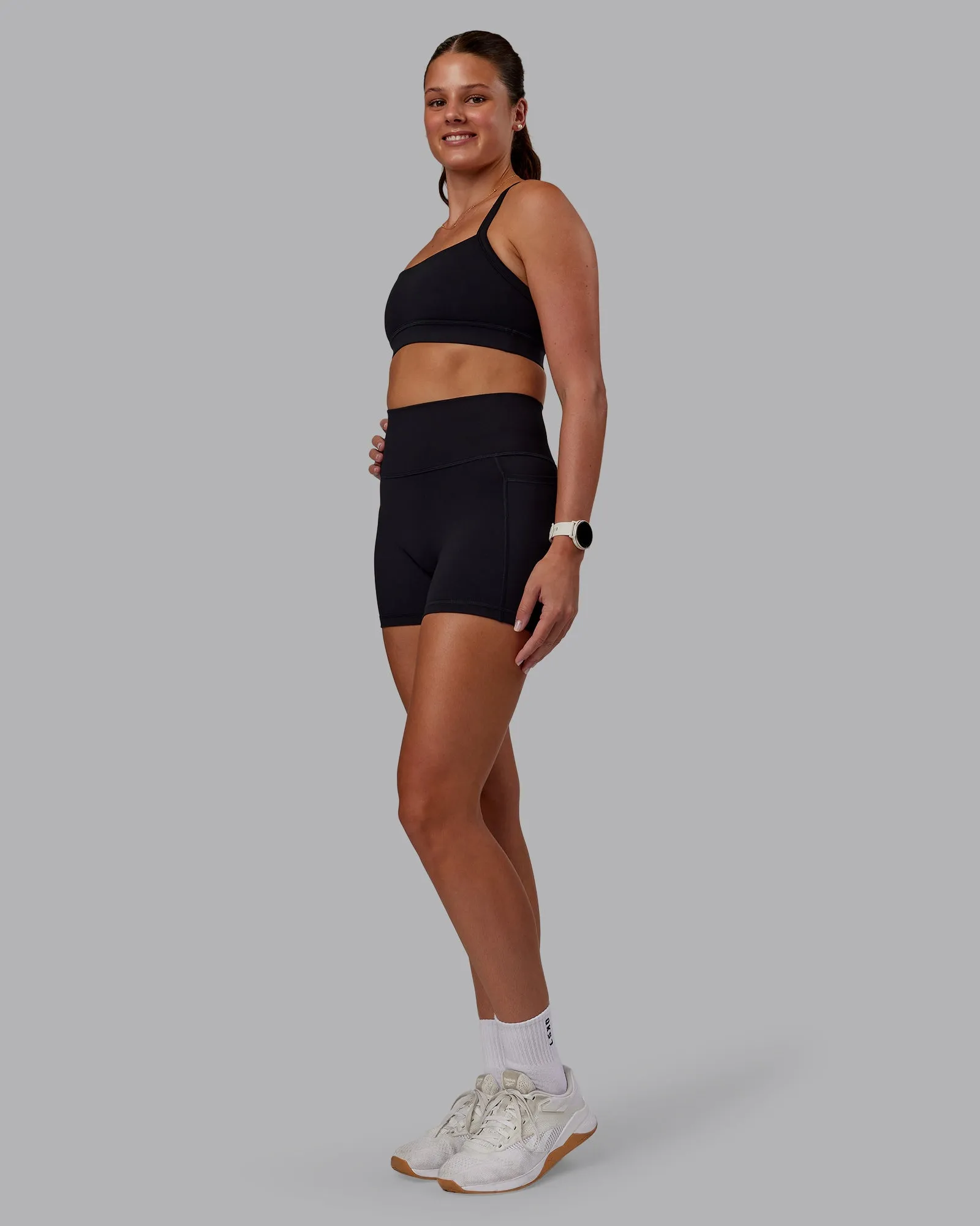 Momentum Sports Bra - Black sold by LSKD product image thumbnail 3
