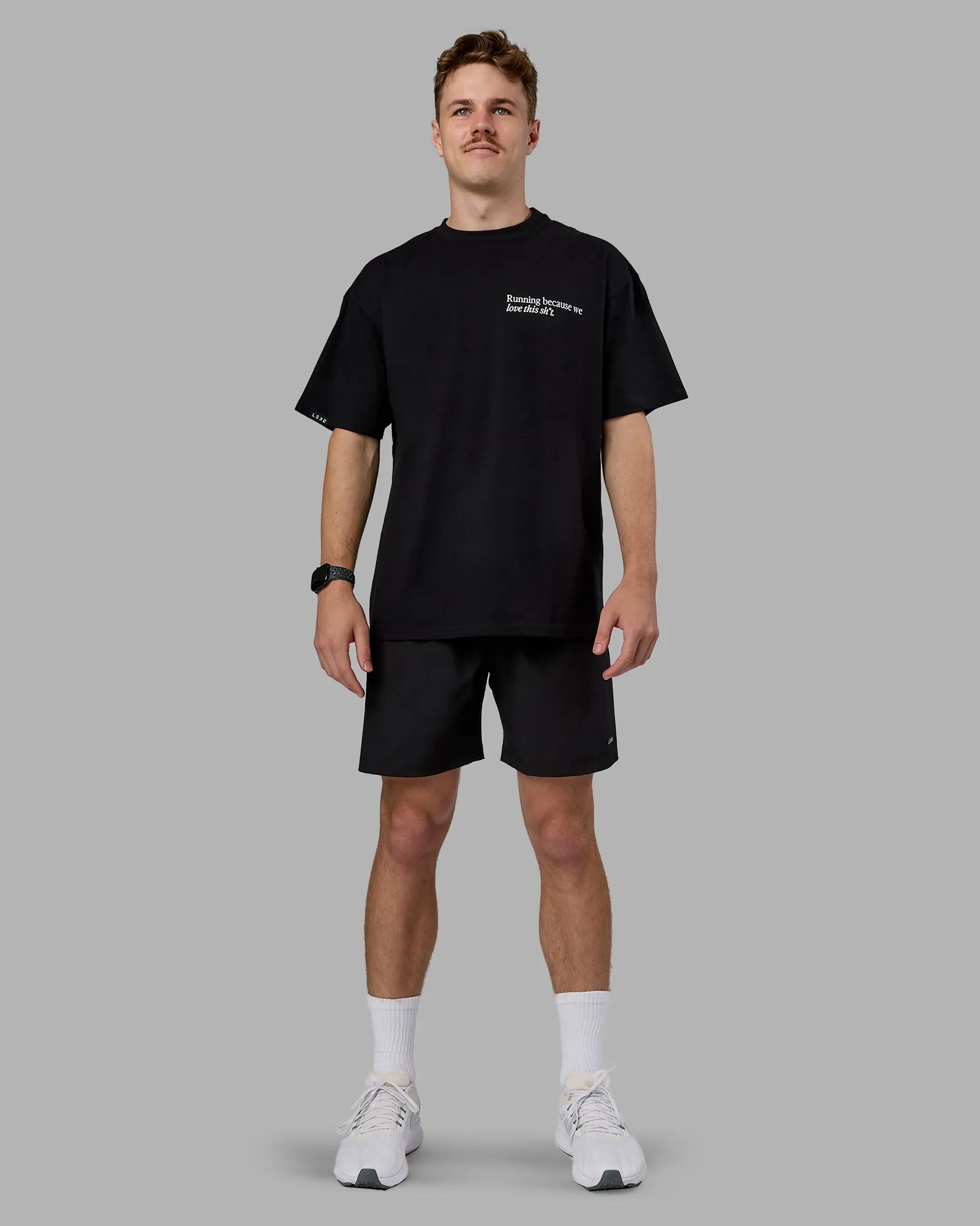 Checklist FLXCotton Tee Oversize - Black sold by LSKD product image thumbnail 5