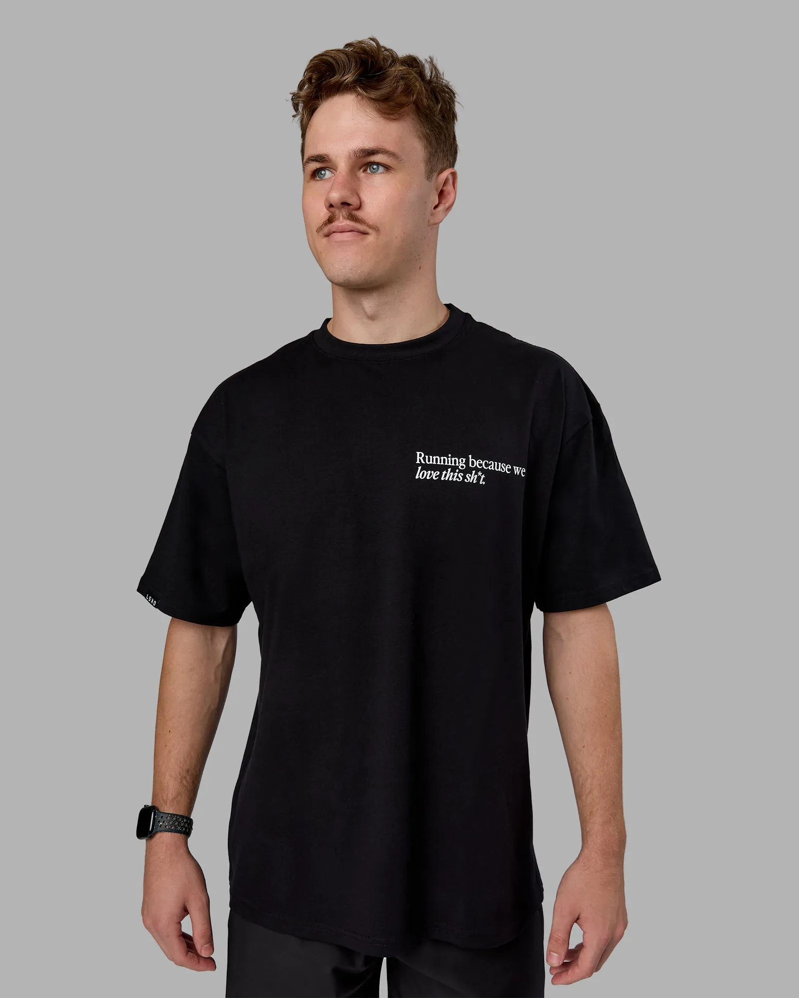 Checklist FLXCotton Tee Oversize - Black sold by LSKD product image thumbnail 3