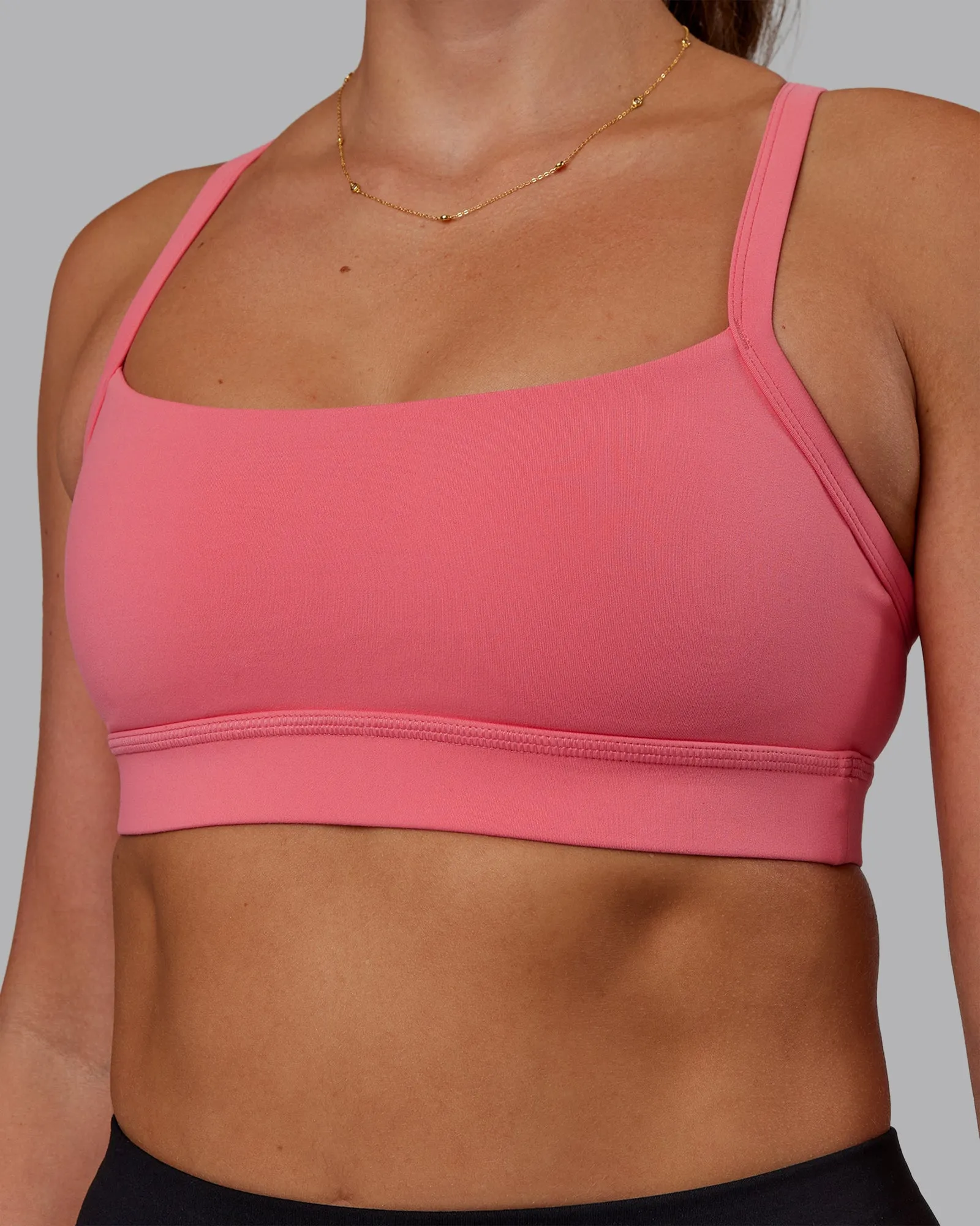 Momentum Sports Bra - Pink Lemonade sold by LSKD product image thumbnail 4