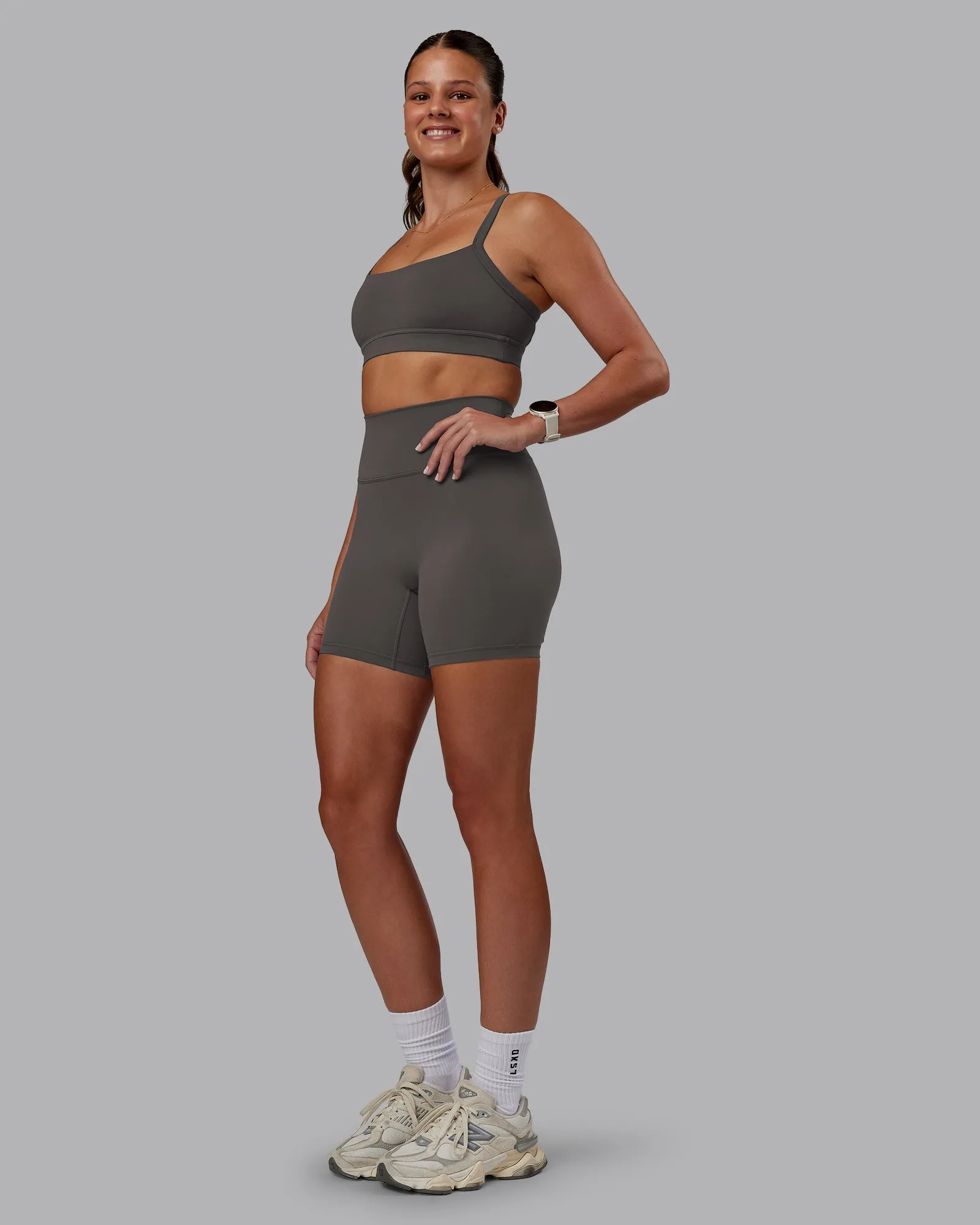 Momentum Sports Bra - Dark Storm sold by LSKD product image thumbnail 3