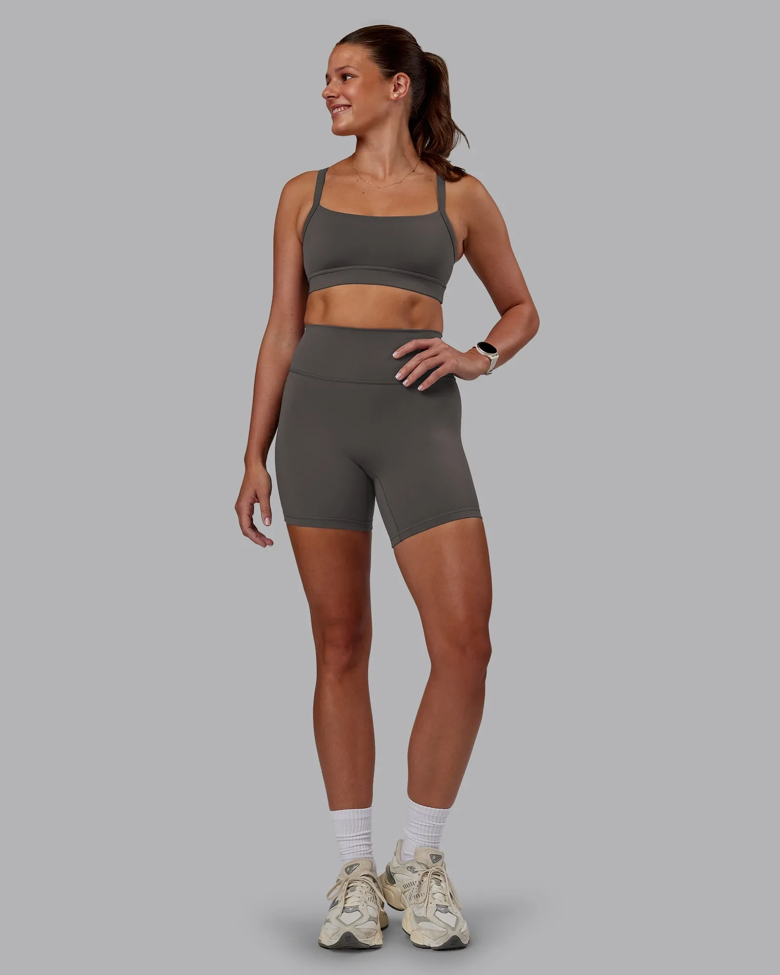 Momentum Sports Bra - Dark Storm sold by LSKD product image thumbnail 5