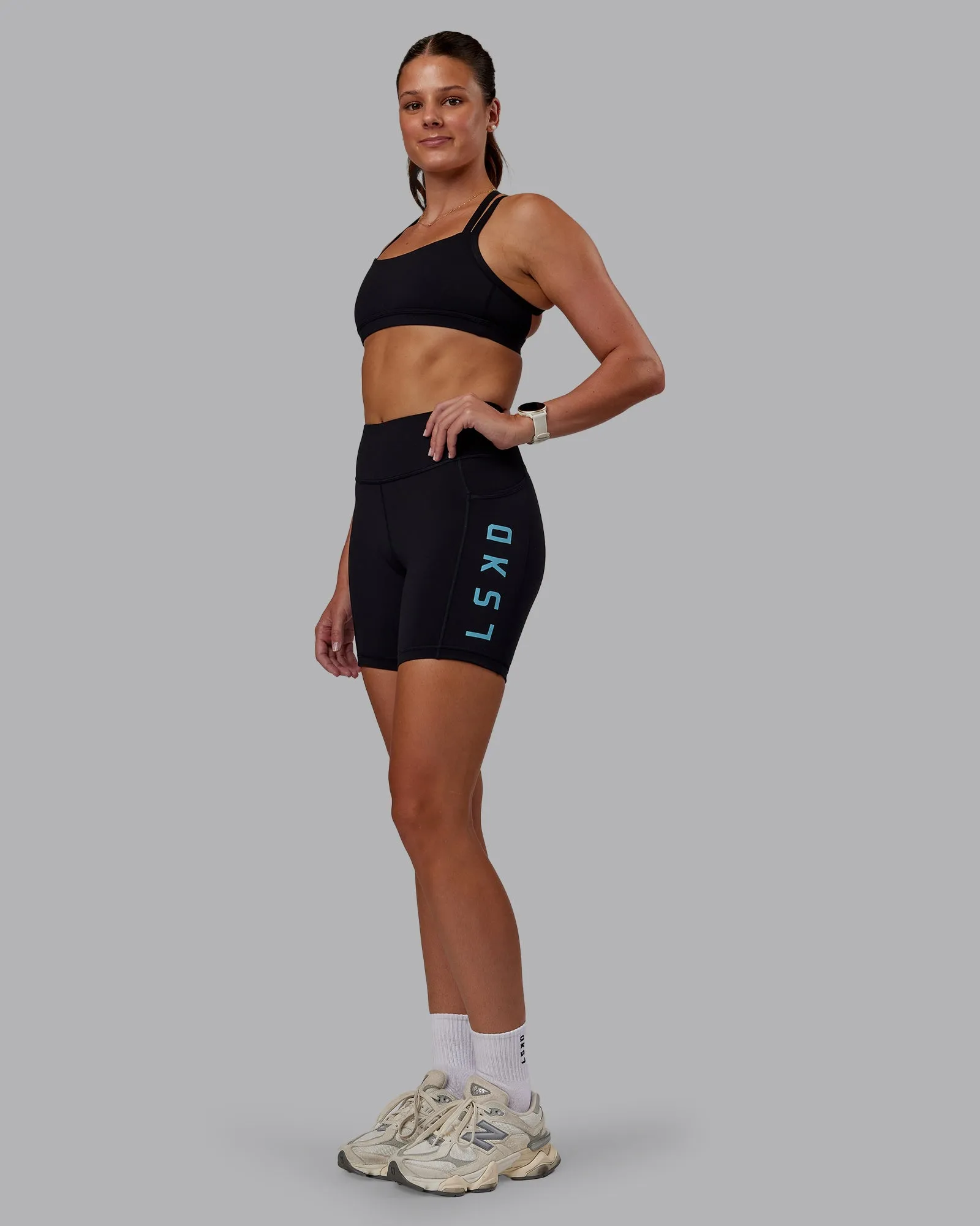 Velocity Sports Bra - Black sold by LSKD product image thumbnail 3