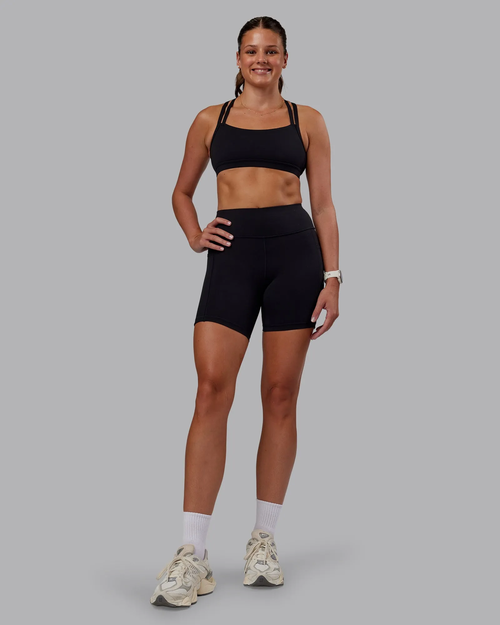Velocity Sports Bra - Black sold by LSKD product image thumbnail 5