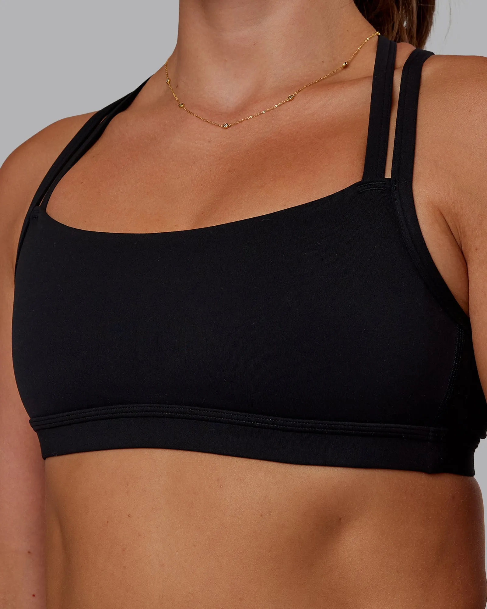 Velocity Sports Bra - Black sold by LSKD product image thumbnail 4