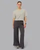 Heart Washed FLXCotton Cropped Tee - Washed Shale Beige-White sold by LSKD