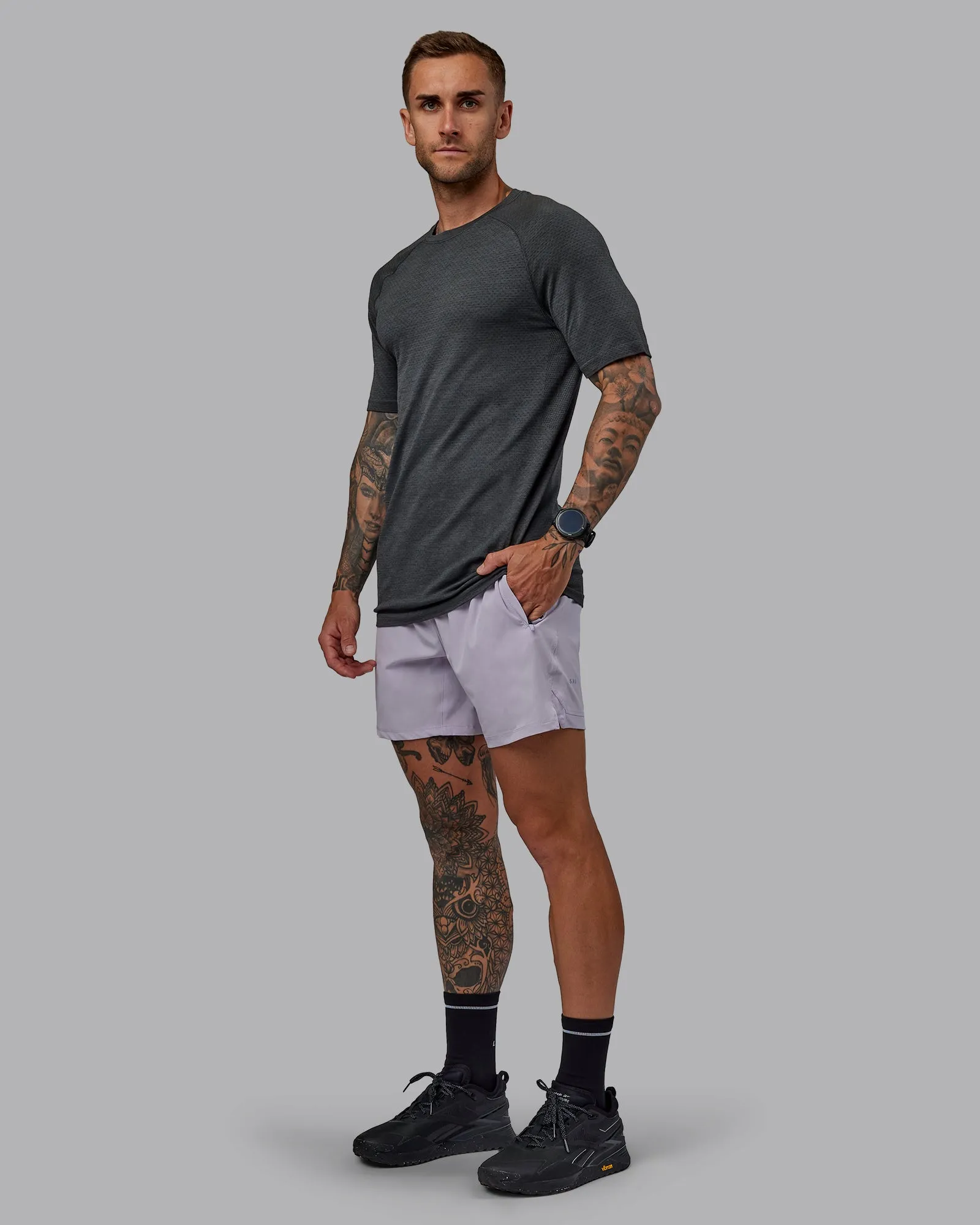 Challenger 6" Performance Short - Galactic Lilac sold by LSKD product image thumbnail 2