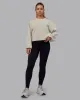 Go-To Balloon Sleeve FLXCotton Tee - Shale Beige sold by LSKD