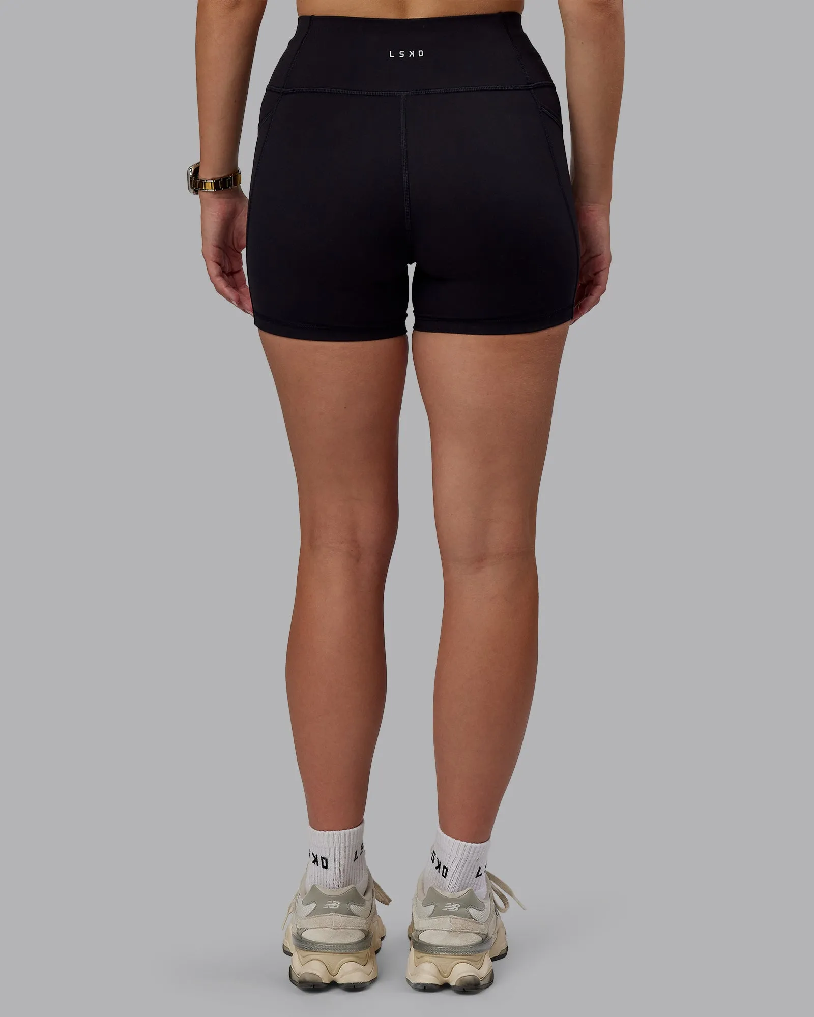 Rep Ultra High-Rise 4" Short Pockets - Black-Black sold by LSKD product image thumbnail 4