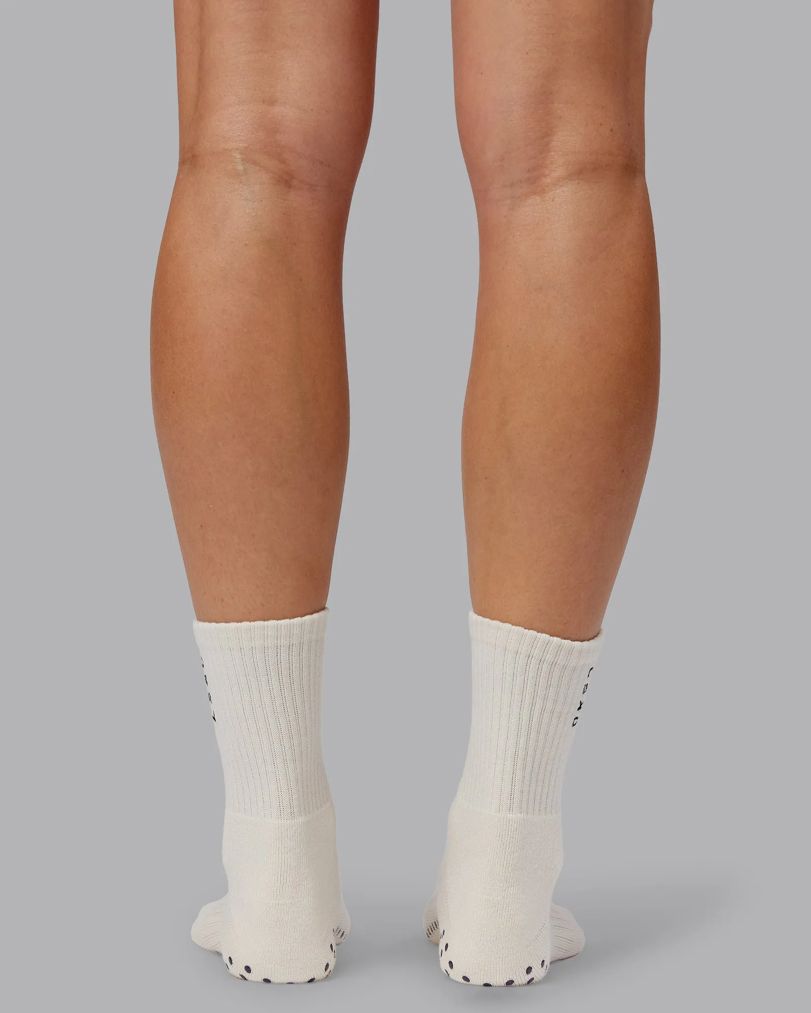 Signal Crew Pilates Grip Sock - Off White-Future Navy sold by LSKD product image thumbnail 4