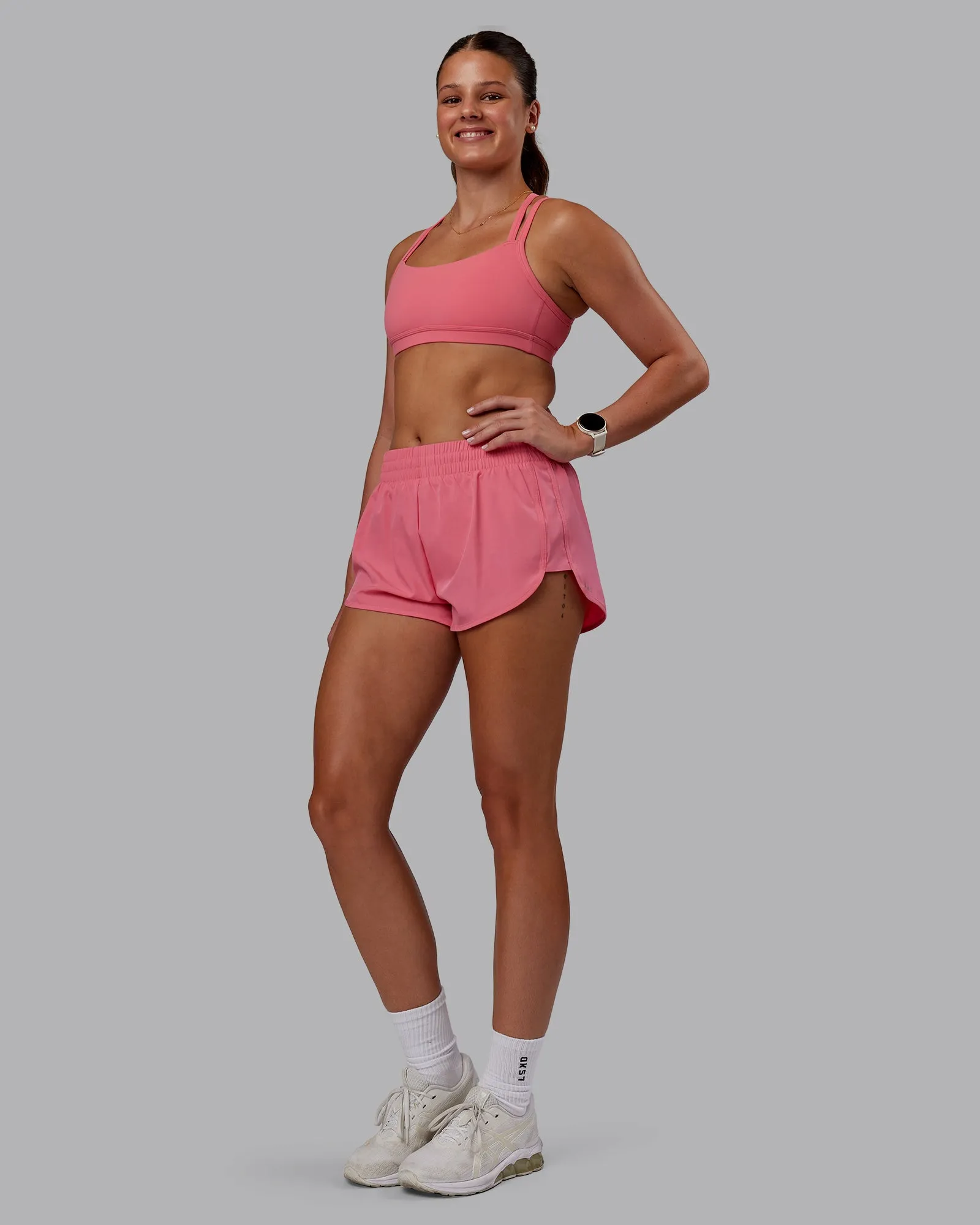 Velocity Sports Bra - Pink Lemonade sold by LSKD product image thumbnail 3