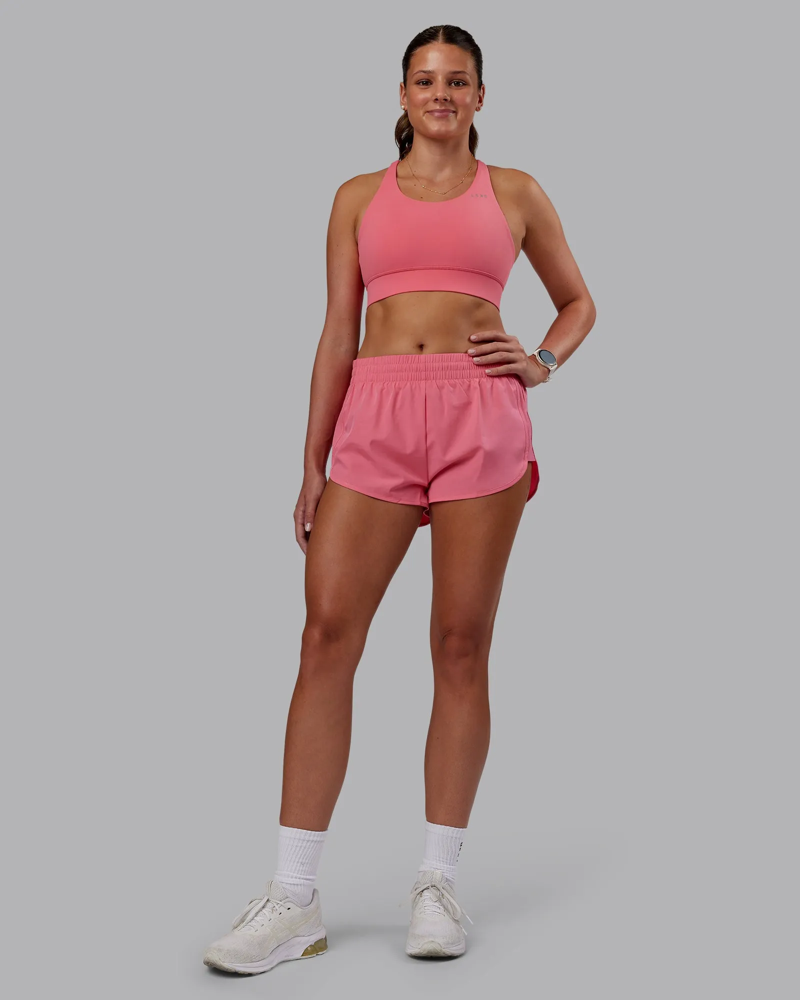 Accelerate Sports Bra - Pink Lemonade sold by LSKD product image thumbnail 5