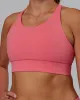 Accelerate Sports Bra - Pink Lemonade sold by LSKD