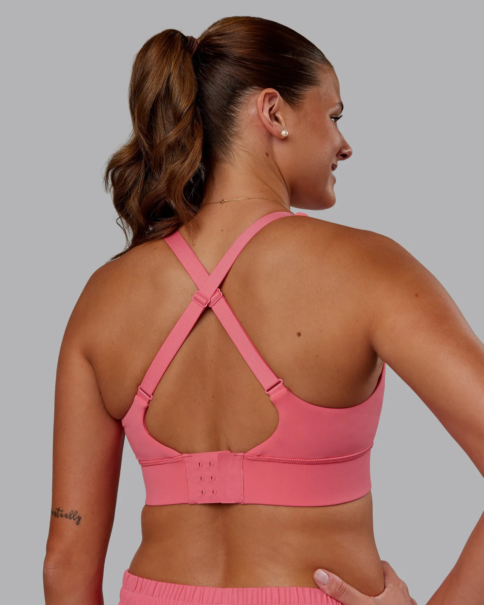 Accelerate Sports Bra - Pink Lemonade sold by LSKD product image thumbnail 2