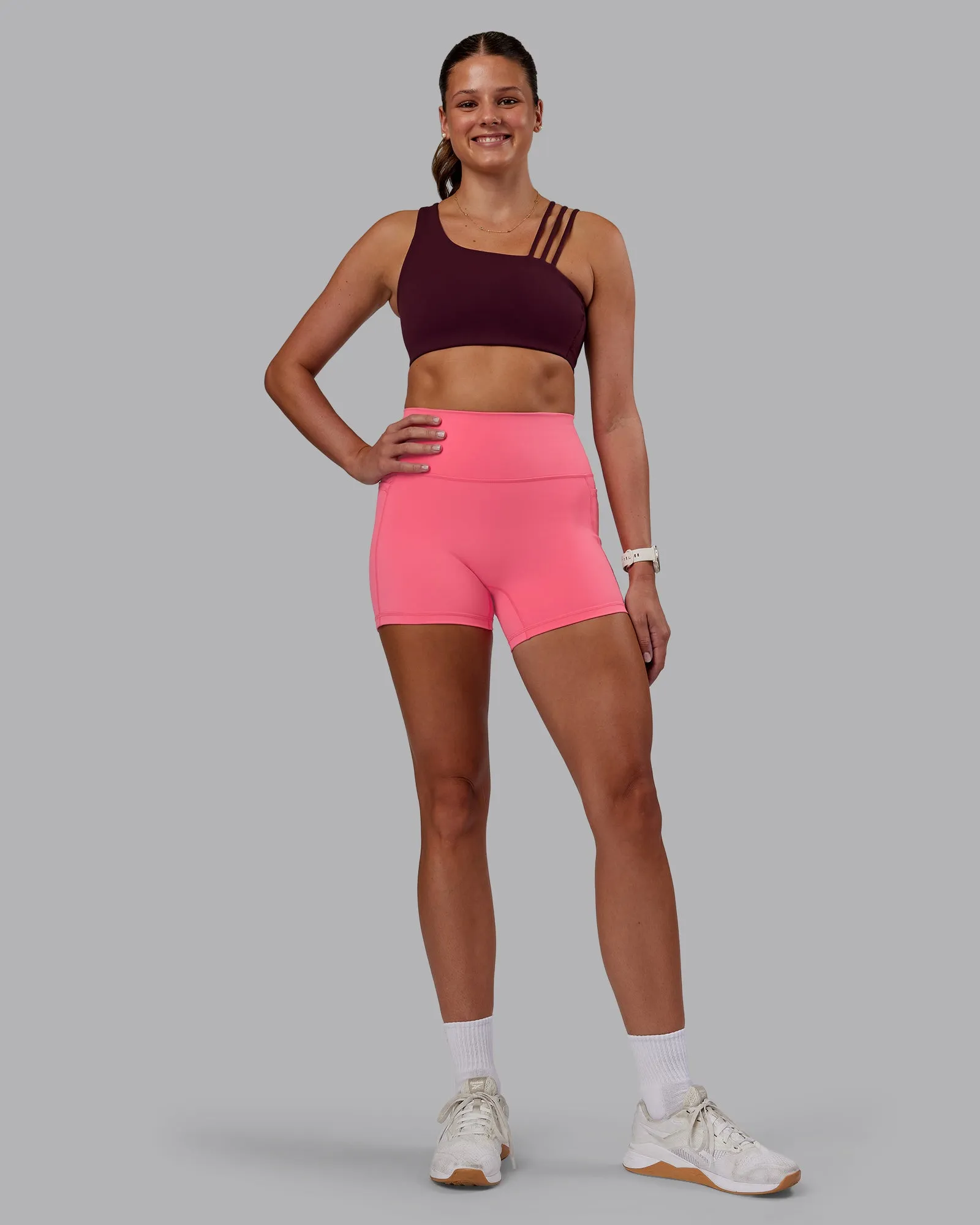 Galvanise Sports Bra 2.0 - Cherry Lacquer sold by LSKD product image thumbnail 5