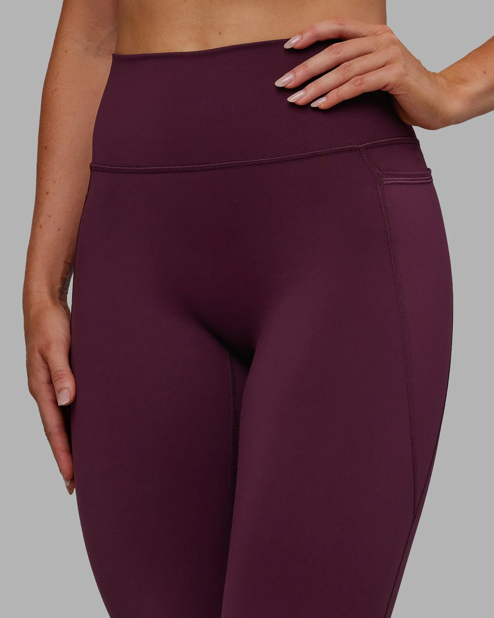 Fusion 7/8 Length Tight With Pockets - Cherry Lacquer sold by LSKD product image thumbnail 5