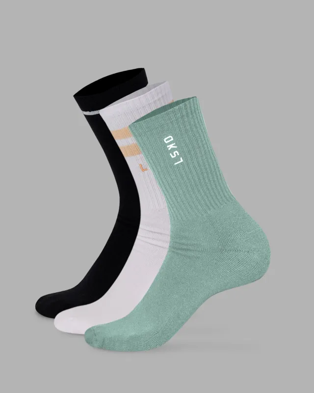 Fast-Heritage-Signal Pack - Black/White-Peach Fuzz/Blue Haze sold by LSKD