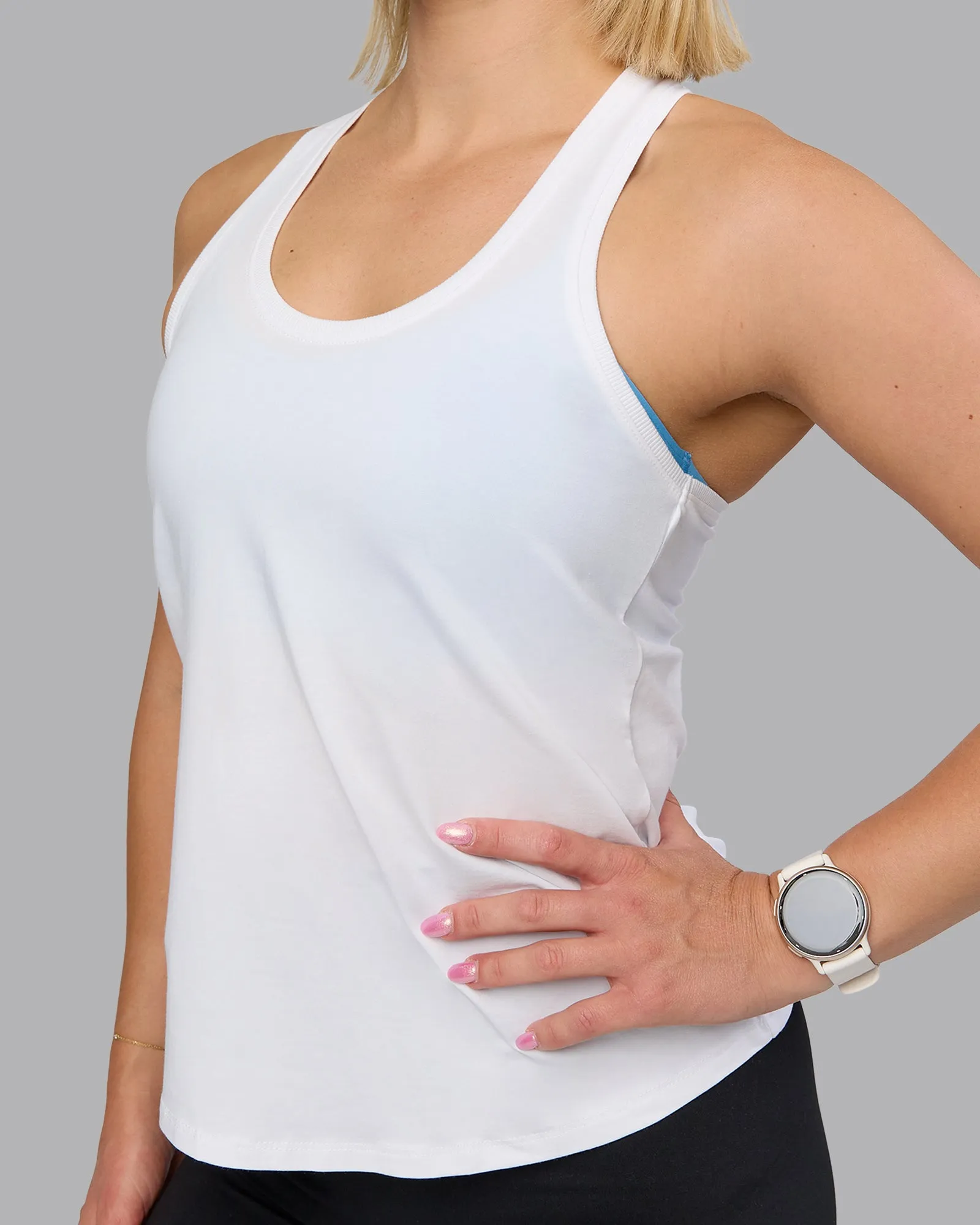 Charge PimaFLX-Lite Active Tank - White sold by LSKD