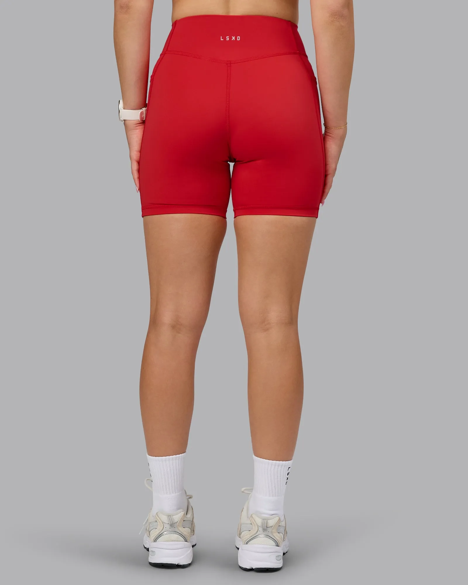 Elite Mid Short Legging - Flame sold by LSKD product image thumbnail 4