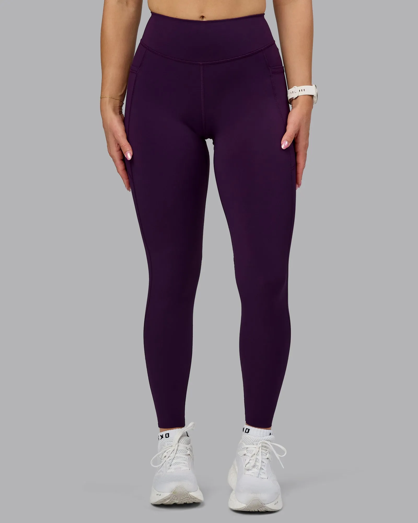 Elite Full Length Legging - Deep Purple sold by LSKD