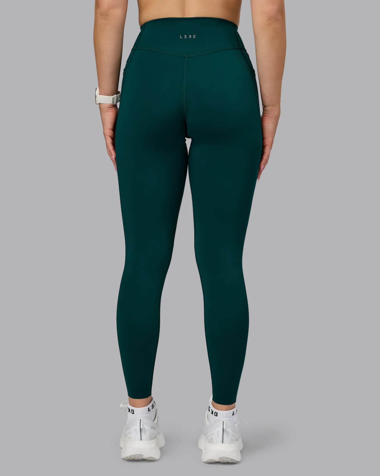 Elite Full Length Legging - Dark Moss sold by LSKD product image thumbnail 4