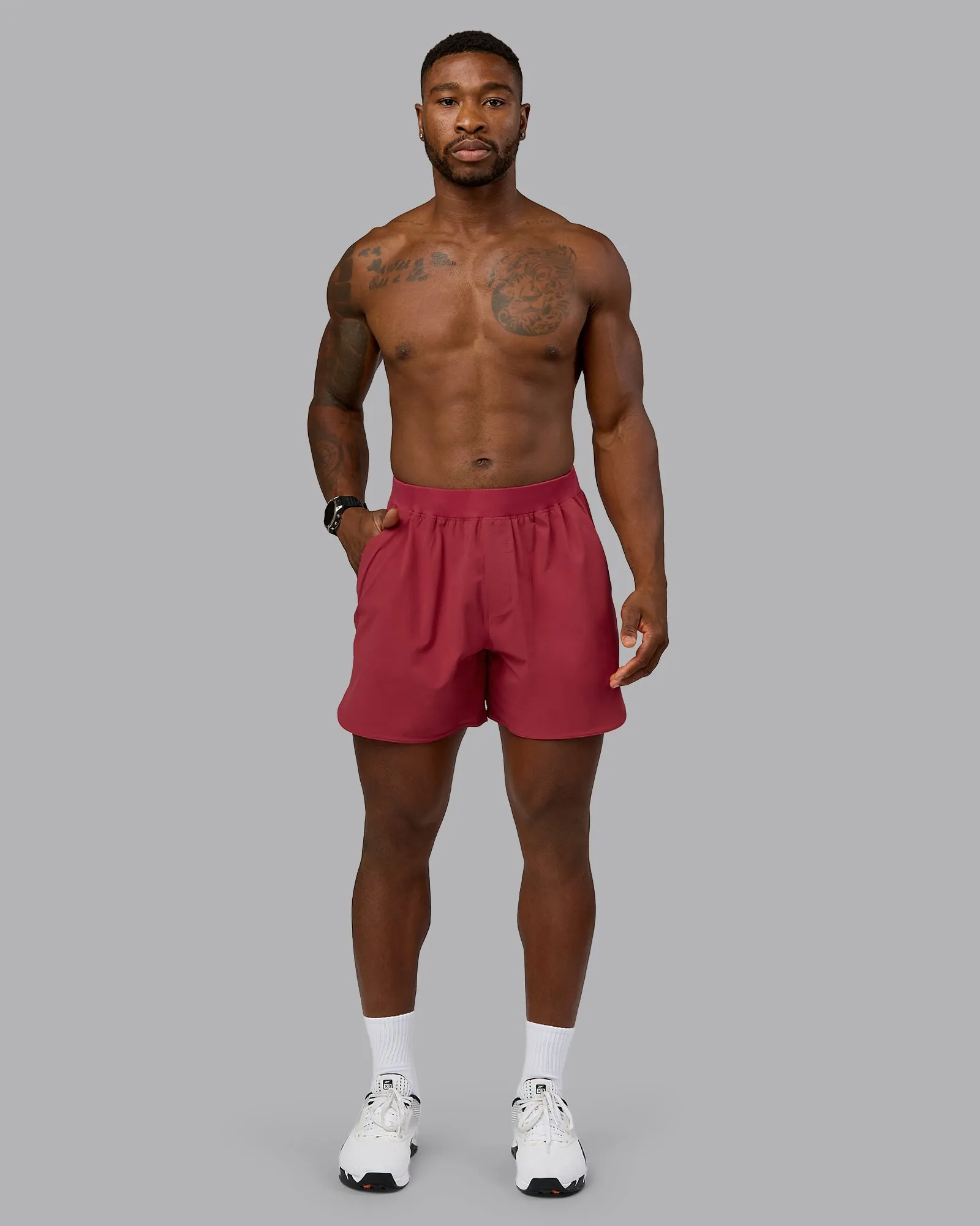 Lift 6" Short - Claret sold by LSKD product image thumbnail 5