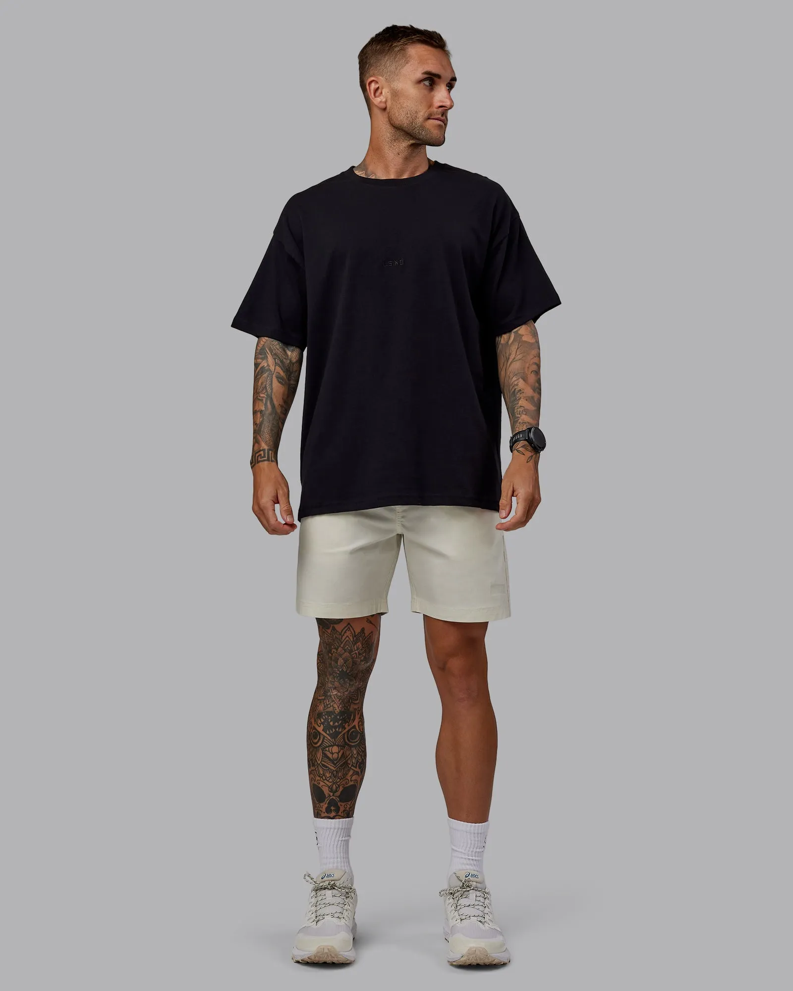 Daily 7" Short - Bone sold by LSKD product image thumbnail 2