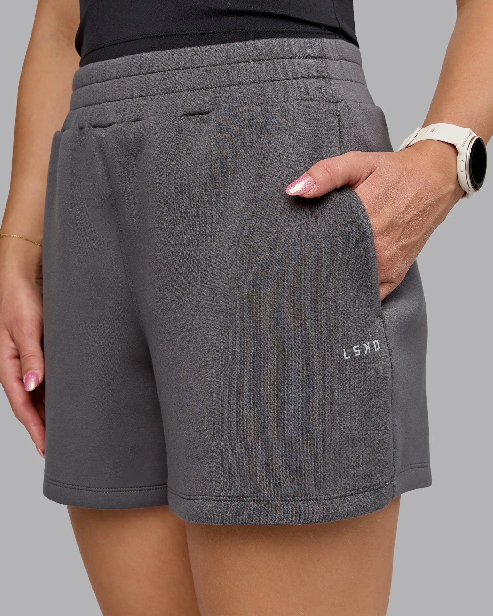 Elevate SoftTouch 4" Short - Asphalt sold by LSKD product image thumbnail 3