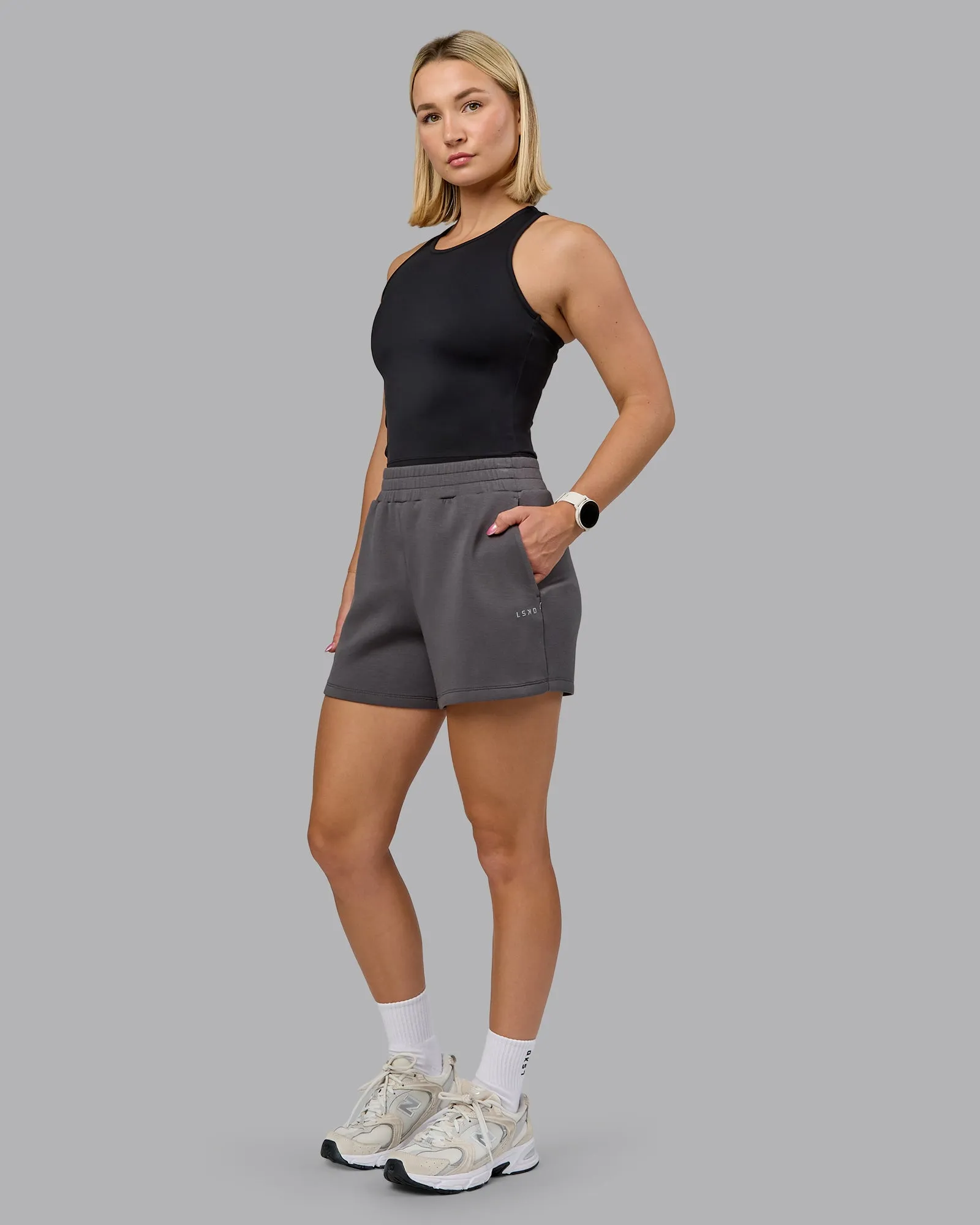 Elevate SoftTouch 4" Short - Asphalt sold by LSKD product image thumbnail 5