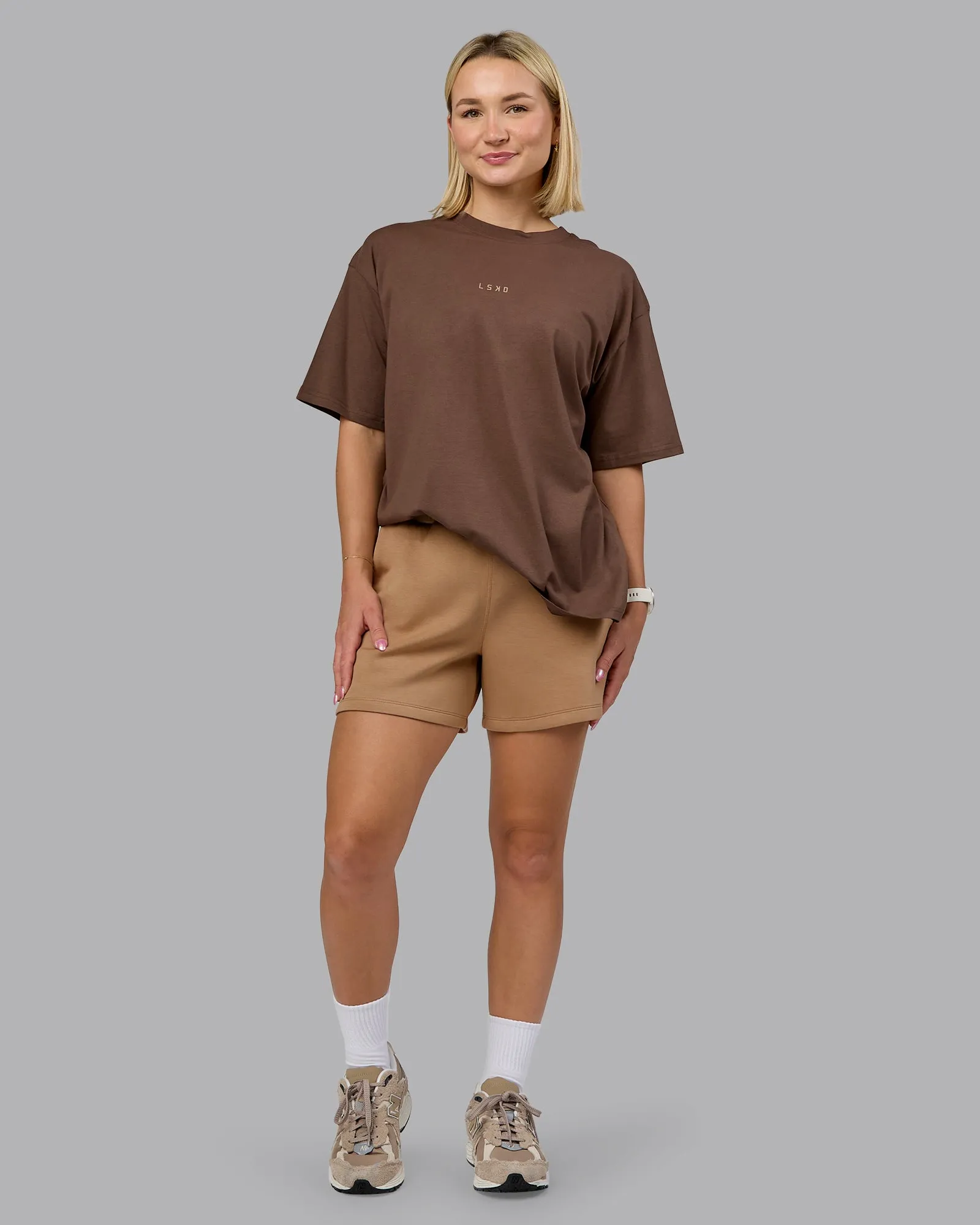 Elevate SoftTouch 4" Short - Light taupe sold by LSKD product image thumbnail 2