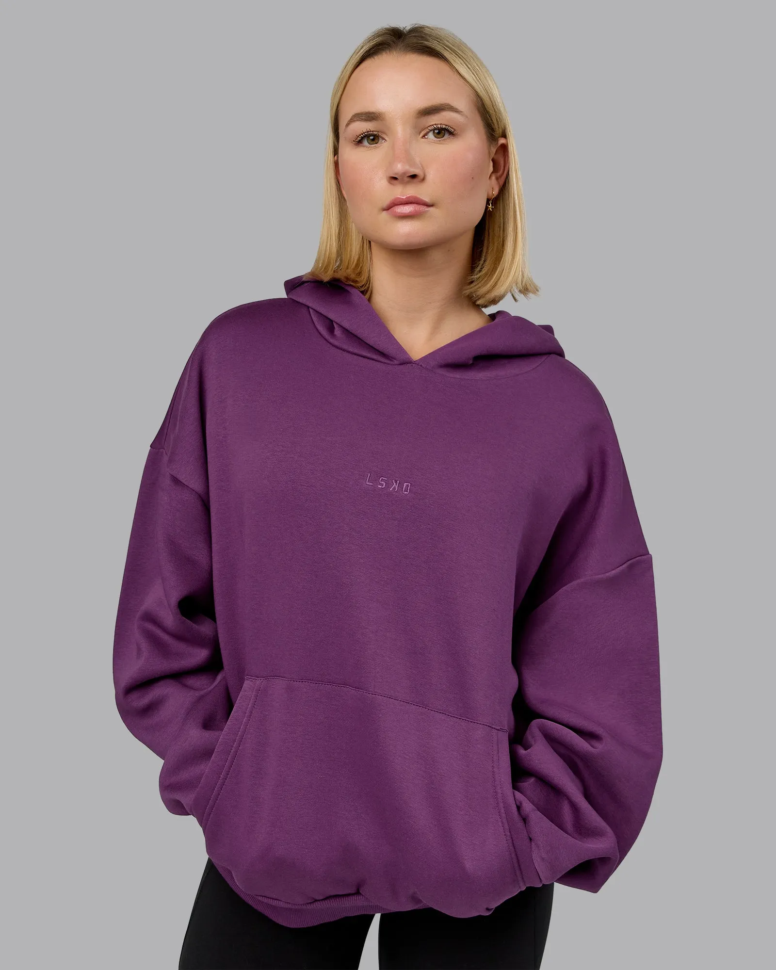 MVP Oversized Hoodie - Deep Purple sold by LSKD product image thumbnail 4