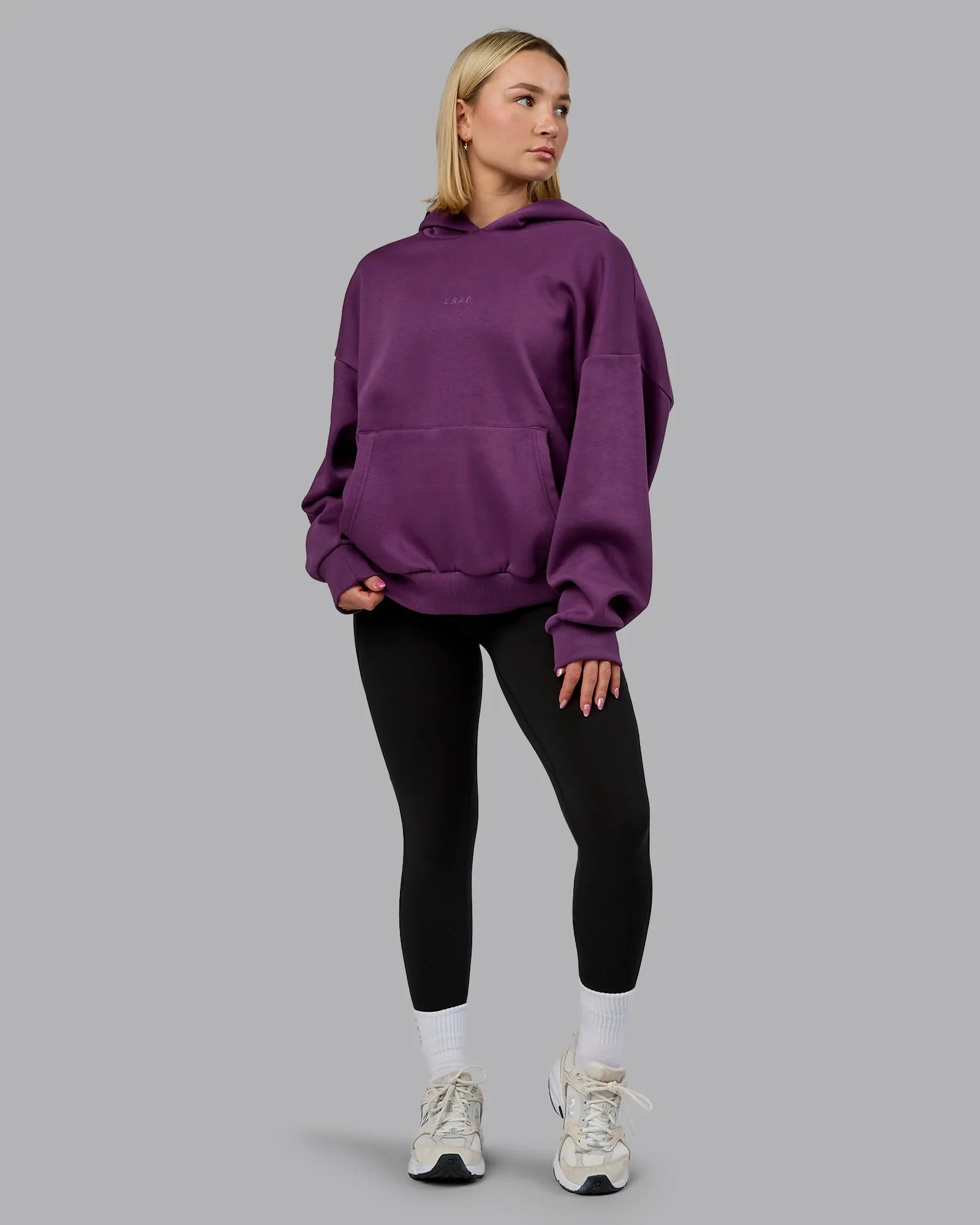 MVP Oversized Hoodie - Deep Purple sold by LSKD product image thumbnail 3