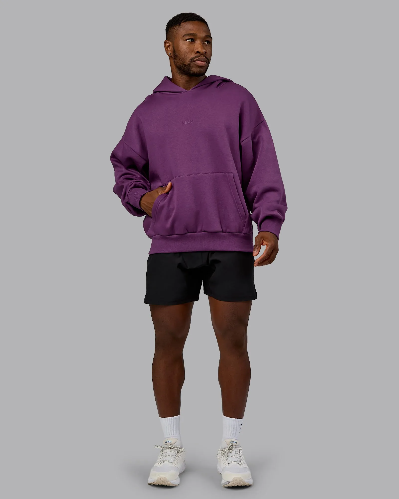 MVP Oversized Hoodie - Deep Purple sold by LSKD product image thumbnail 2
