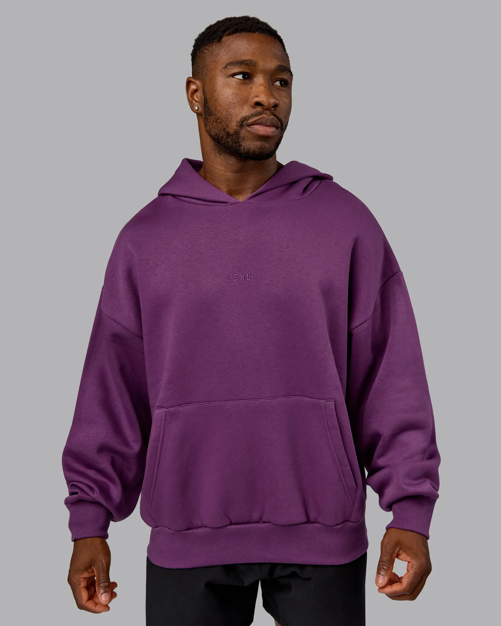 MVP Oversized Hoodie - Deep Purple sold by LSKD product image thumbnail 5