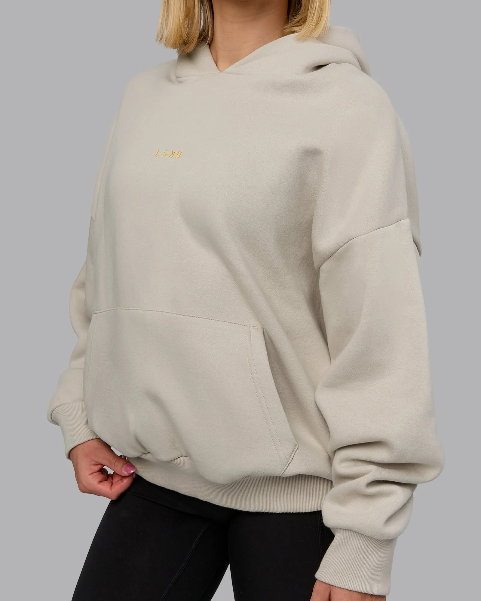 MVP Oversized Hoodie - Shale Beige sold by LSKD product image thumbnail 3