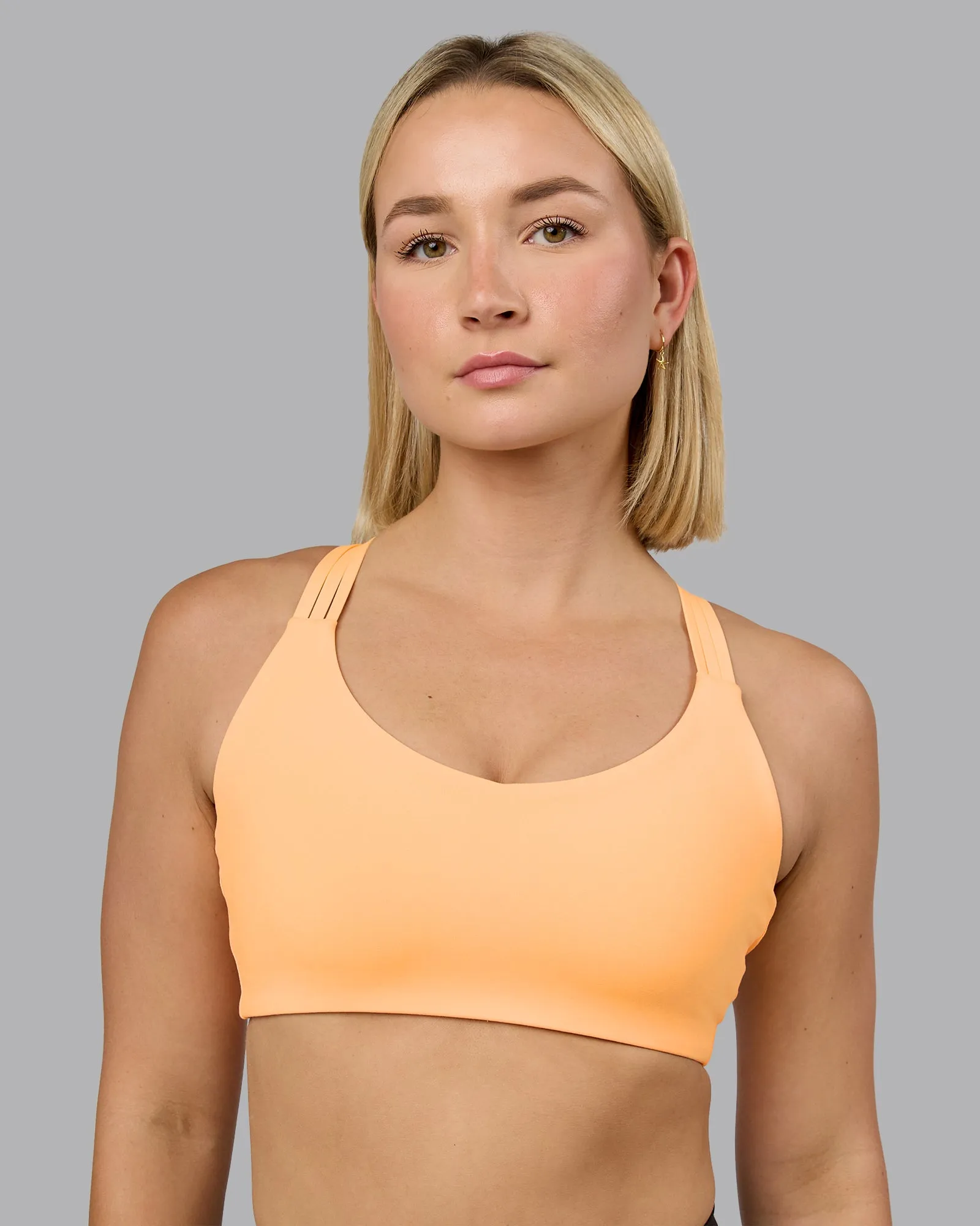 Push The Limit Sports Bra - Peach Fuzz sold by LSKD product image thumbnail 3